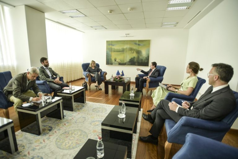 Kryeministri Kurti priti në takim Raportuesen për Kosovën në Parlamentin Evropian, Viola von Cramon