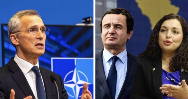 Shefi i NATO-s , Stoltenberg, nesër në Prishtinë takon kreun e shtetit Vjosa Osmanin dhe Albin Kurtin