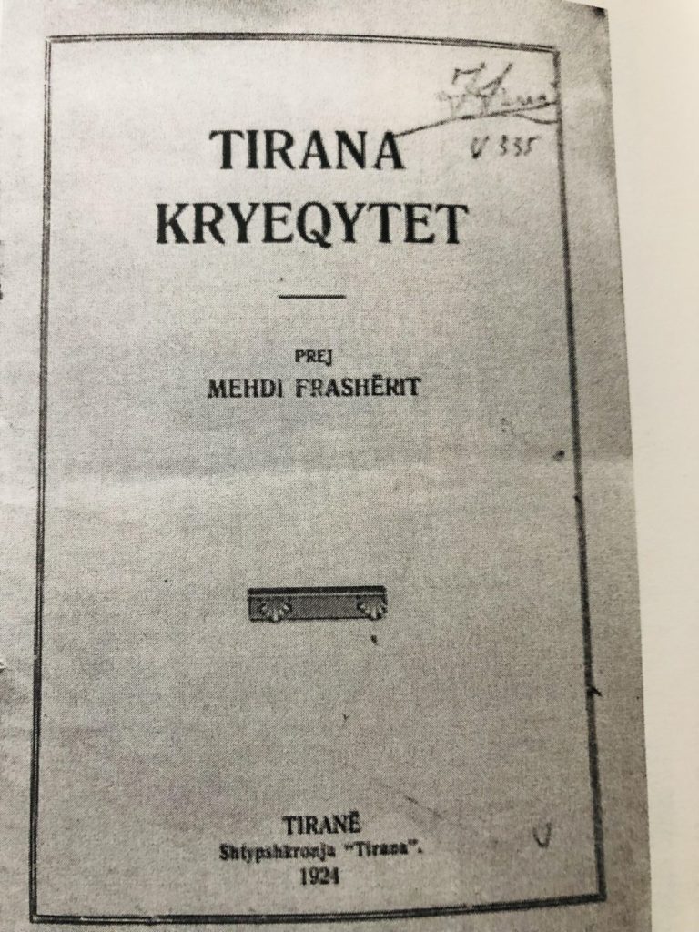 Tirana kryeqytet