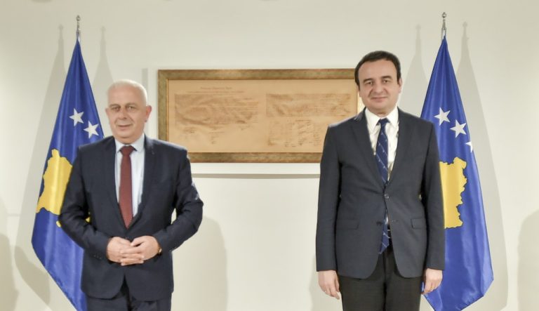 Kryeministri Kurti priti në takim kryetarin e Komunës së Bujanocit, Nagip Arifi