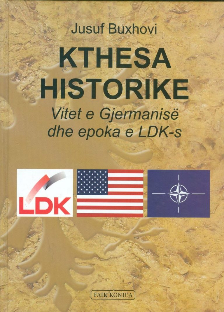 Për librin e Jusuf Buxhovit: “Kthesa historike I. Vitet e Gjermanisë dhe epoka e LDK-së (2)