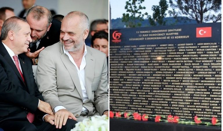 Le Courrier des Balkans: Një pllakë përkujtimore për lavdinë e Erdoganit që nuk i rri mirë Tiranës