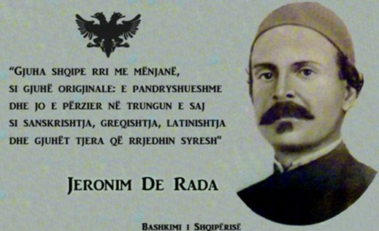 Jeronim de Rada për Pellazgët