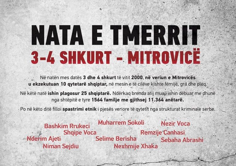 Kryetari Hamza priti në takim disa prej familjarëve nga masakra e 3 dhe 4 shkurtit të vitit 2000, në veri të Mitrovicës