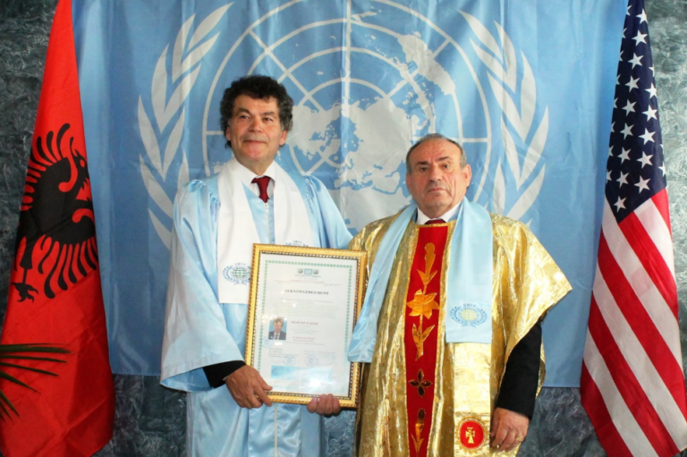Humanist dhe veprimtar i çështjes kombëtare, Bajrush Shaqiri si shembull integrimi në Zvicër e merr çmimin “Misionar i Paqes”