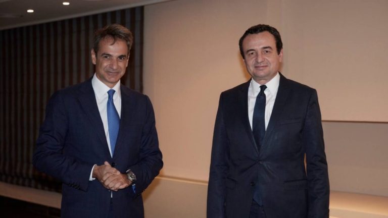 Kryeministri Kurti mori pjesë në drekën e shtruar nga kryeministri i Greqisë, Kyriakos Mitsotakis