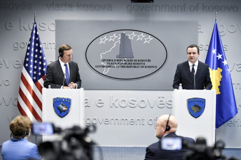 Adresimi i kryeministrit Kurti pas takimit me senatorët amerikanë Jeanne Shaheen, Chris Murphy dhe Thom Tillis