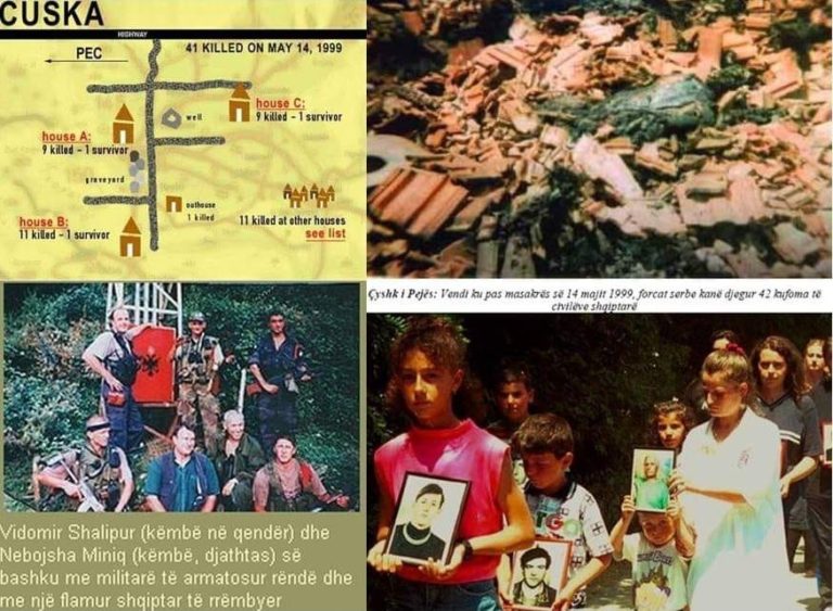 Përmasat e gjenocidit në Qyshk, Pavlan dhe Zahaq të Pejës -Maj 1999