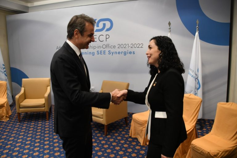 Presidentja Osmani takoi kryeministrin grek, Kyriakos Mitsotakis: Kosova dhe Greqia intensifikojnë raportet bilaterale