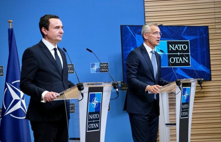 Fjala e Kryeministrit Kurti në konferencën e përbashkët me Sekretarin e Përgjithshëm të NATO-s, Jens Stoltenberg