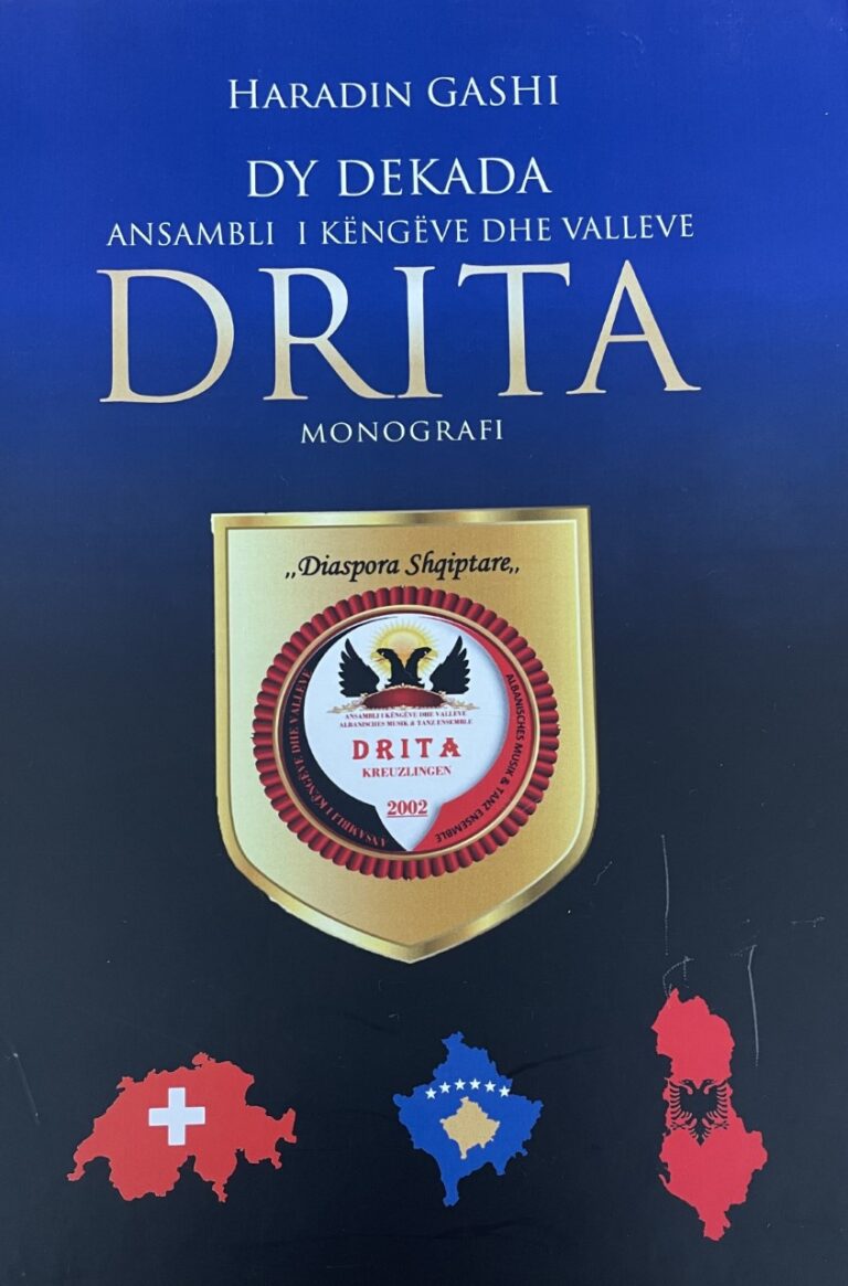 Vitrina e librit: Monografi artistike në 20 – vjetorin e Ansamblit “Drita”