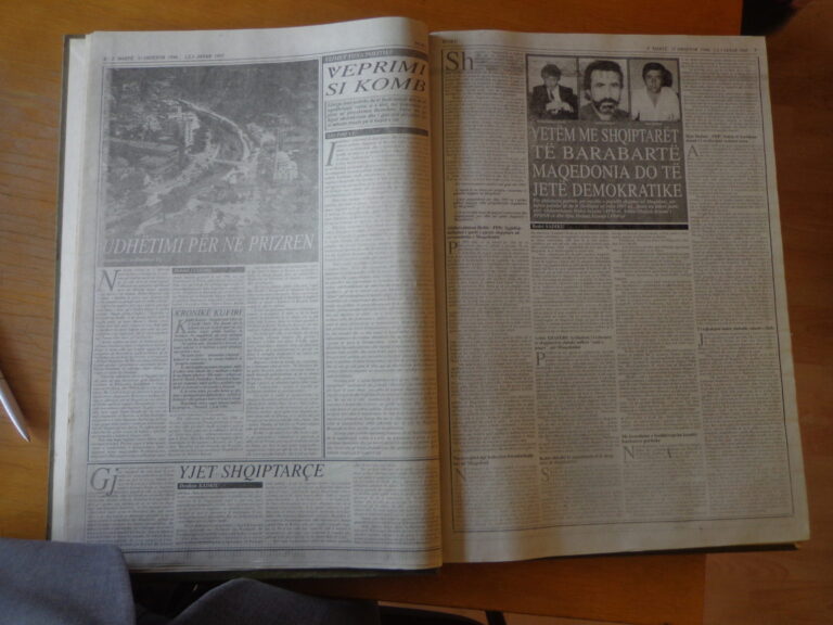 Reportazhi i vitit 1996 që paralajmëronte bashkimin kombëtar – heqjen e kufirit Shqipëri-Kosovë