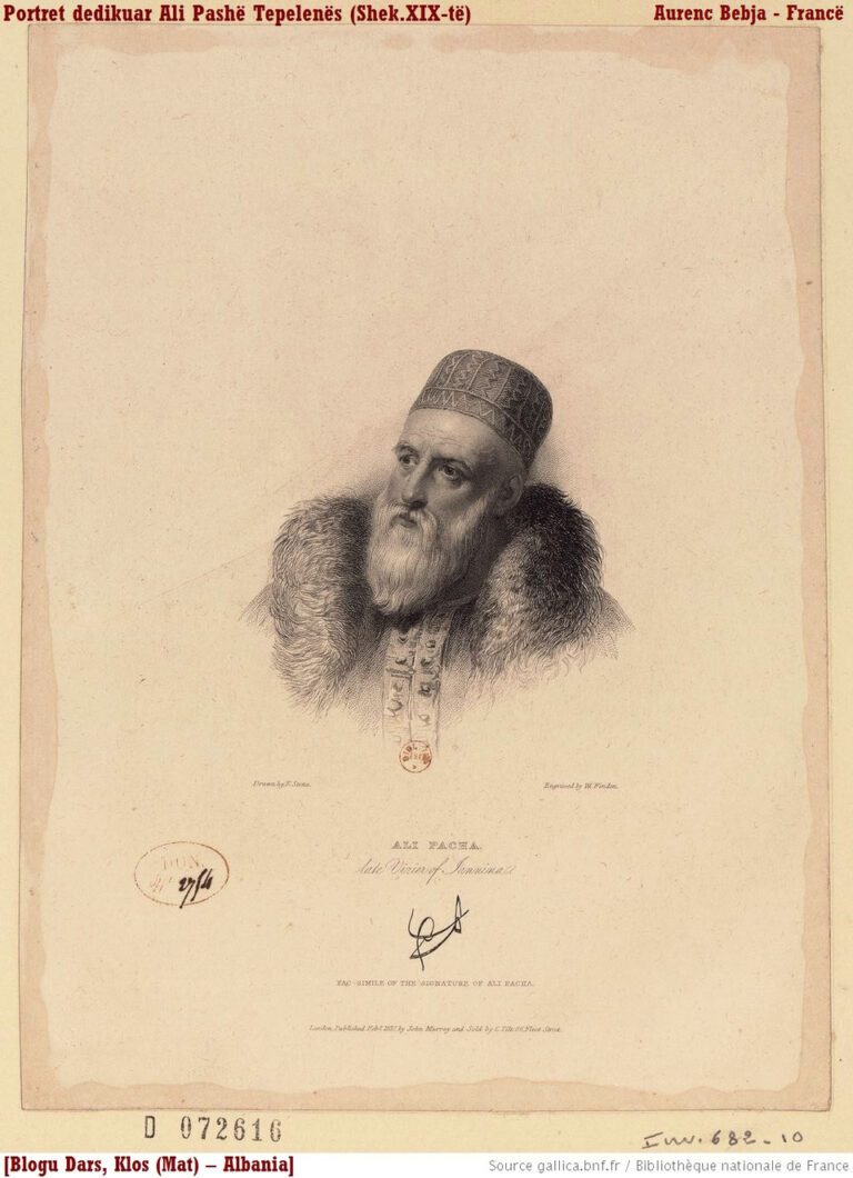 La Quotidienne (1821) / Ali Pashë Tepelena – Mbretit të Anglisë : “Ja kush jam dhe sa kam arritur, por në këtë botë…”