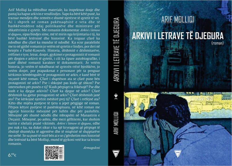 Romani “Arkivi i letrave të djegura” i Arif Molliqit, një ngizje e natyrshme e letërsisë dhe historisë