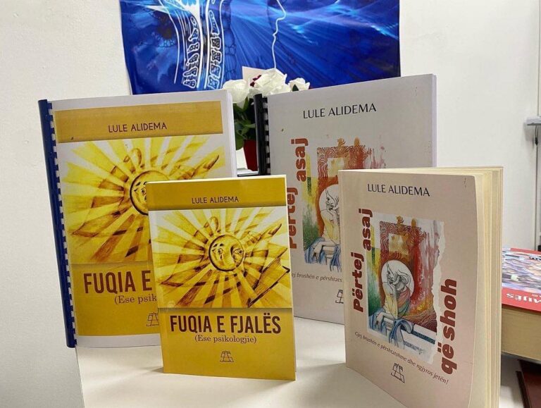 “Fuqia e fjalës” dhe “Përtej asaj që shoh”, dy libra të sapobotuar të psikologes Lule Alidema nga Prishtina