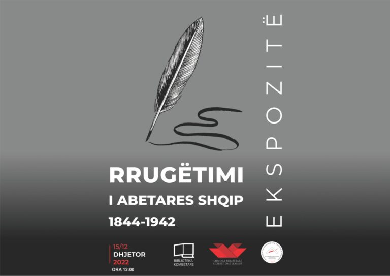 Ekspozitë për abetaren shqip (1844-1942)
