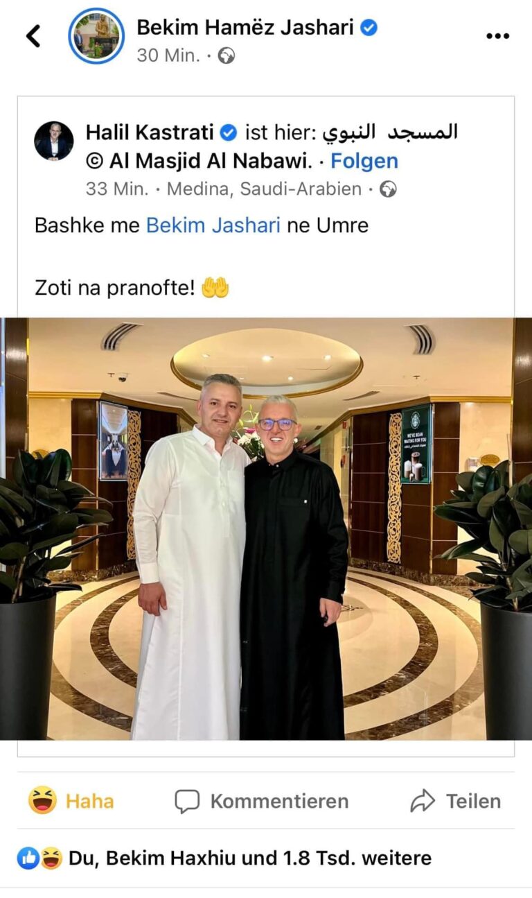 Shqiptarët në mbarë botën duhet mobilizuar për ta mbrojtur Kosovën, mjaft më xhami dhe pushtim i Kosovës edhe nga hoxhallarët turko – arab!
