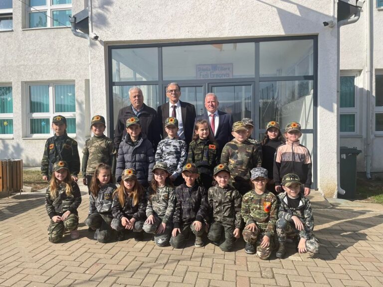 Çaste mbresëlënëse me nxënësit e shkollës “Fazli Greiçevci” në Vasilevë