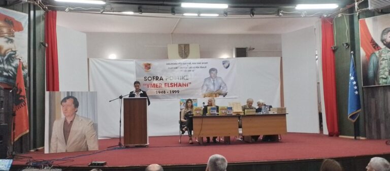 Dyftyrësia e Anton Berishës, që u shfaq dje në Sofren Poetike “Ymer Elshani” në Drenas 