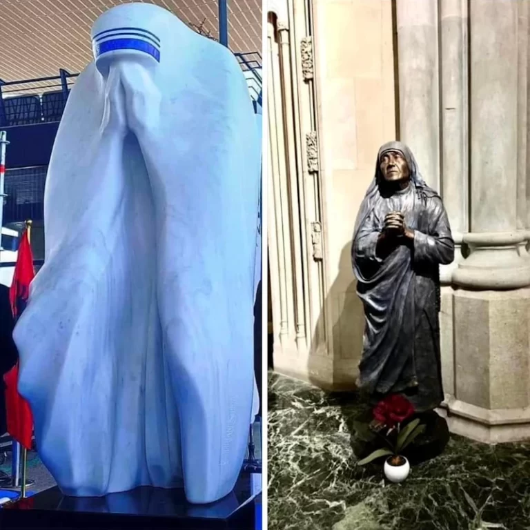 Shën Nënë Tereza nuk mbante burqa të xhihadit islamik dhe nuk ishte otomane e arabe