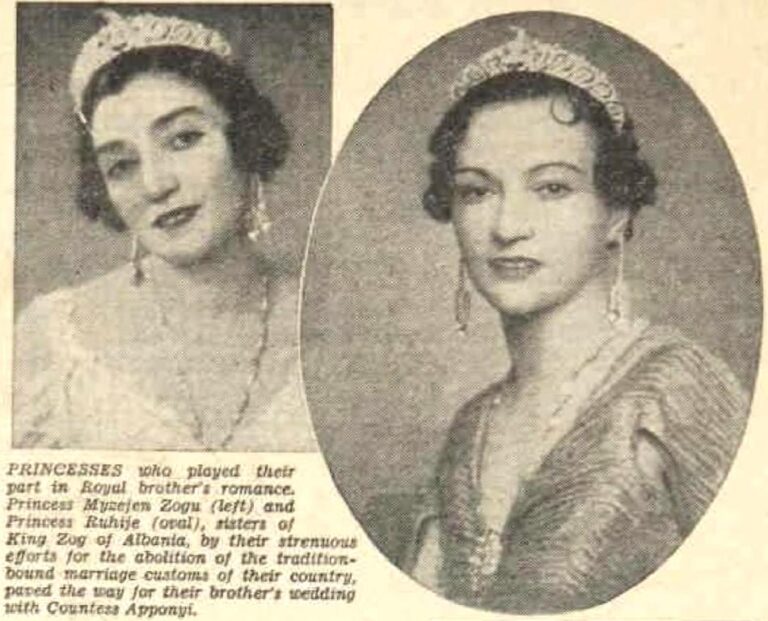 The Australian Women’s Weekly (1938) / Intervista ekskluzive me tri motrat e mbretit Zog në Hotel Ritz në Londër dhe mesazhi për shqiptarët e Australisë
