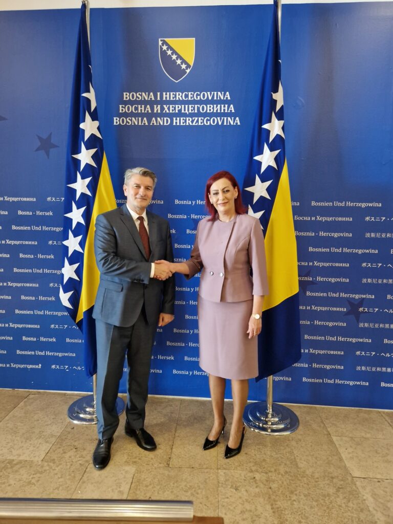 Emilija Rexhepi ka zhvilluar vizitë zyrtare dyditore në Bosnjë dhe Hercegovinë   