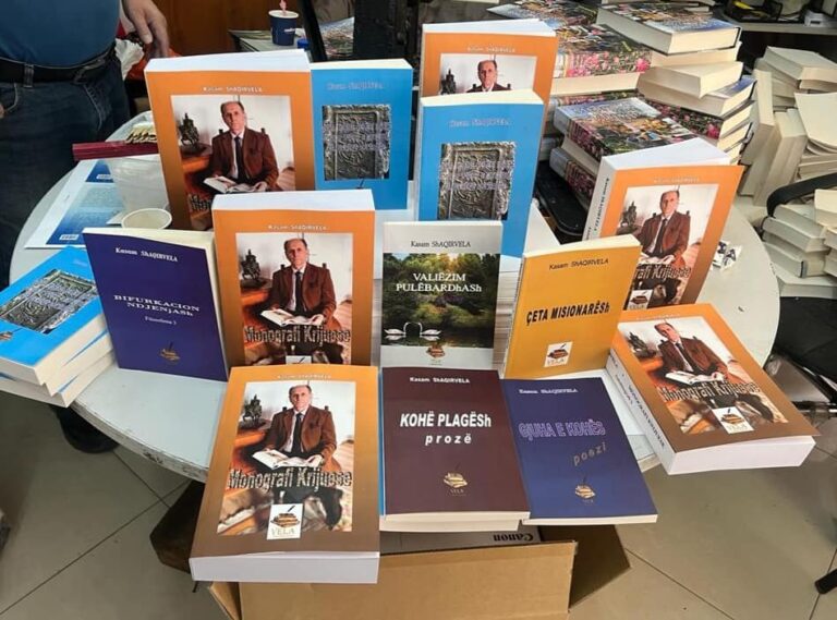 “Monografi Krijuese”, libri i 101-ti me radhë, i autorit Kasam Shaqirvela