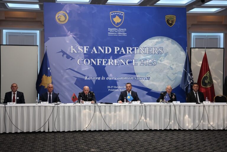 Ministria e Mbrojtjes dhe FSK mbajtën konferencën vjetore ndërkombëtare “FSK dhe partnerët 2023”