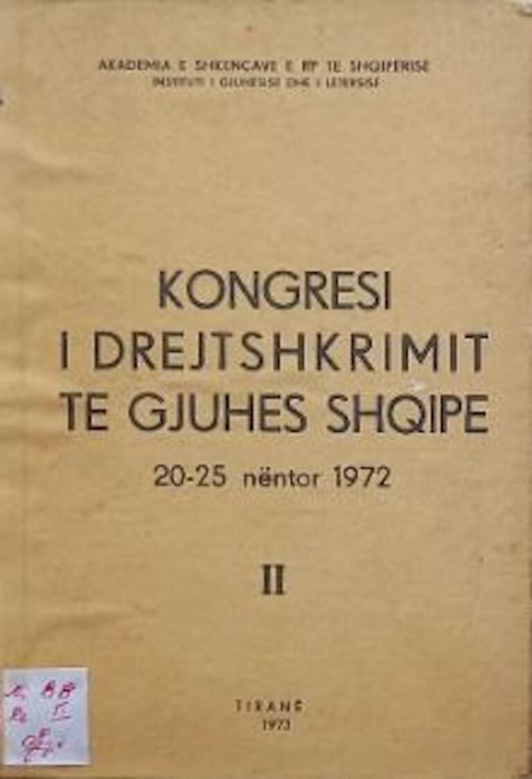Mbyllja si Parathënie e Gegnishtes fatkeqe 
