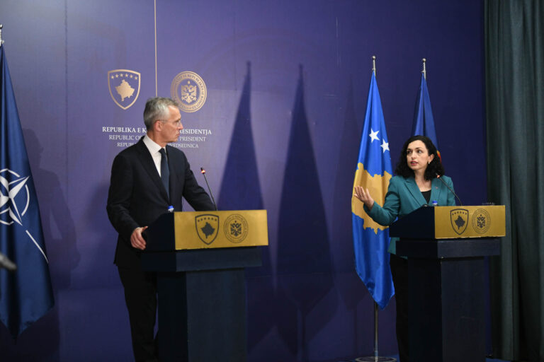 Presidentja Osmani priti Sekretarin e Përgjithshëm të NATO-s, Jens Stoltenberg