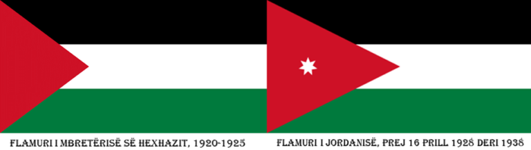 Origjina e flamurit të arabëve të territorit izraelit të Palestinës 