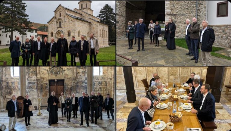 Rohde, ambasador gjerman në Prishtinë me ambasadorët e tjerë gjermanë në rajon e vizituan Manastirin e Deçanit, “shqetësohen” mediat serbe…!