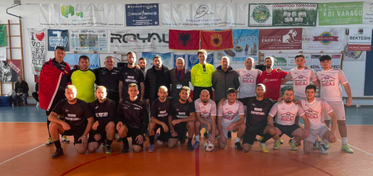 Vllaznia fituese e 28 Nëntorit në Candelu (TV-Itali)