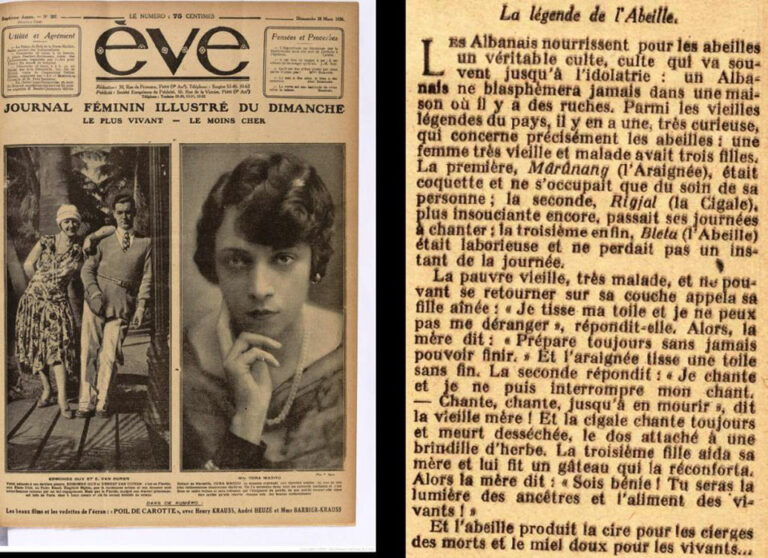 Eve (1926) / Legjenda shqiptare e Bletës – Çfarë nuk bëjnë shqiptarët kur kanë një koshere në shtëpi?