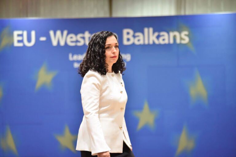 Presidentja Osmani ka udhëtuar për Bruksel për samitin e liderëve të Bashkimit Evropian dhe Ballkanit Perëndimor 