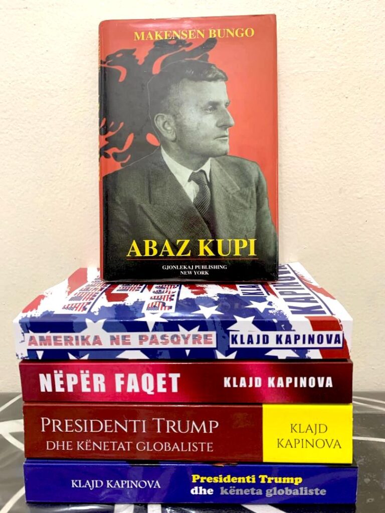 Atdhetari i pamposhtur Abas Kupi në një monografi shkruar nga shqiptaro amerikan Makensen Bungo dhe botuar nga “Gjonlekaj Publishing”, New York, 2001