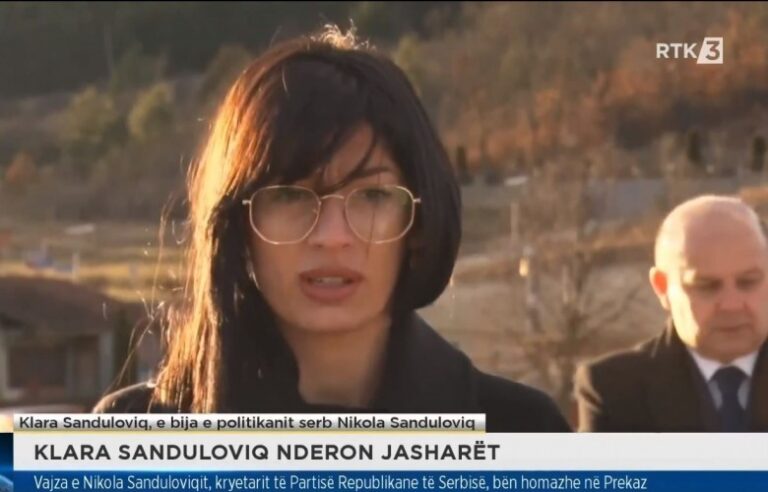 Jo, të gjithë serbët janë të njejt, Klara si babai Nikola Sanduloviq! Ne, nisu svi srbi isti