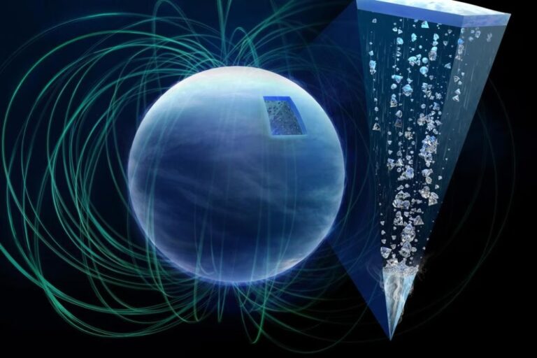 Në cilët planetë bien ”shi” diamantesh?