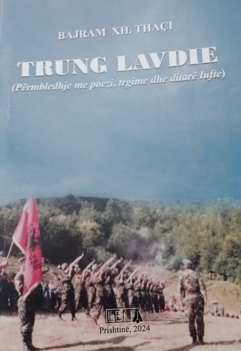 Në Llapushnik u promovua libri i Bajram Xh. Thaçit “Trung Lavdie”