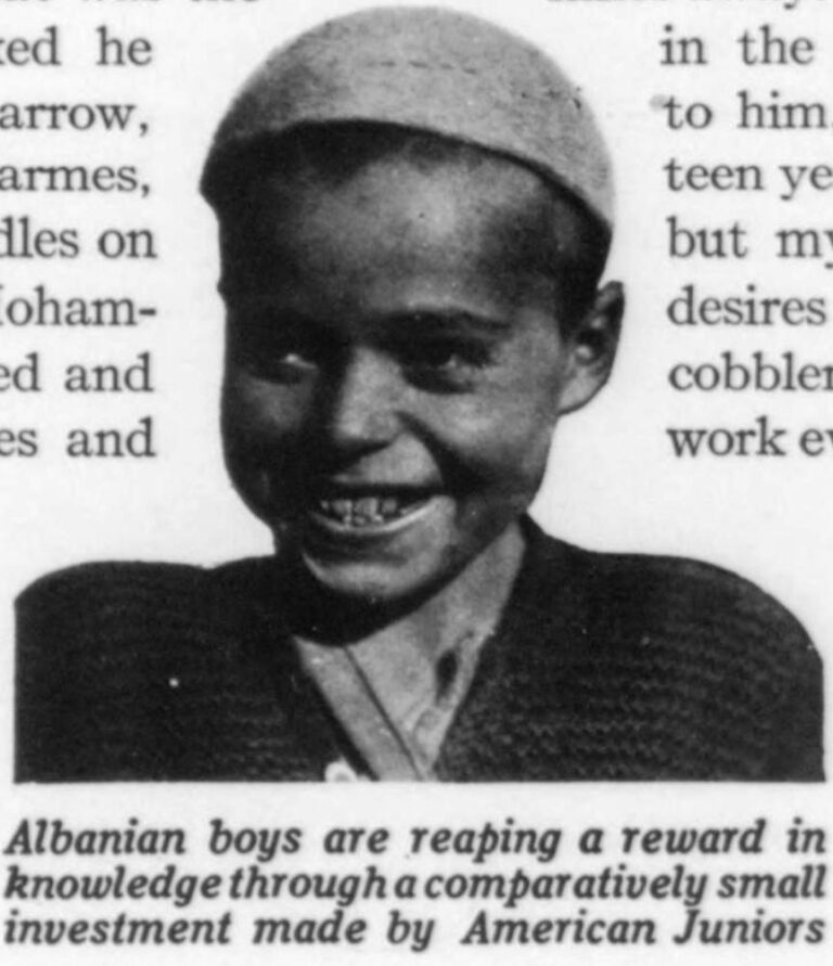 Junior Red Cross News (1921) / Autorja dhe udhëtarja amerikane Rose Wilder Lane : “Djaloshi këpucar i Shqipërisë që dëshironte të shkollohej…”