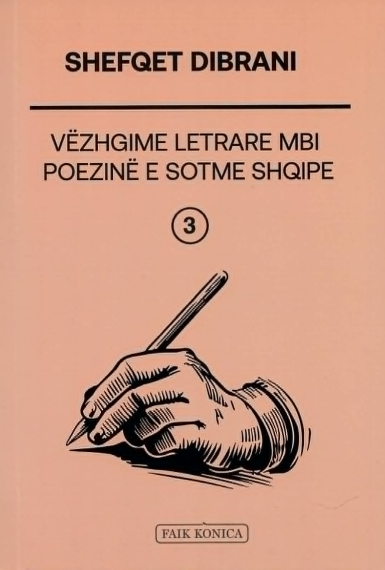 “Vëzhgime letrare mbi poezinë e sotme shqipe 3”, libër me vlerë për vlerat e shumë librave