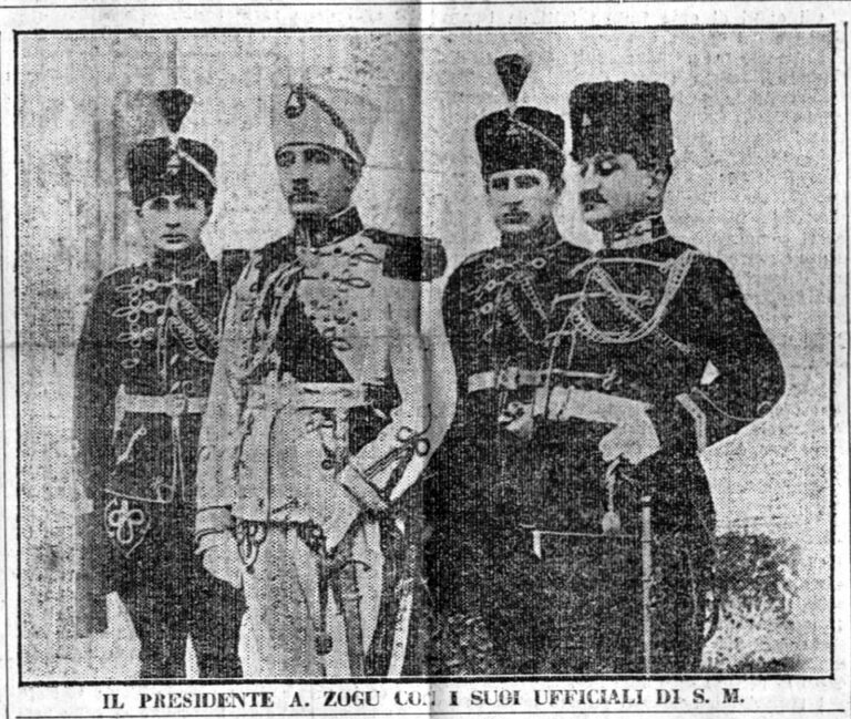 La Gazetta di Puglia (1927) / Fytyra e Ahmet Zogut shkëlqen si ajo e një artisti kur flet për zhvillimin e Shqipërisë