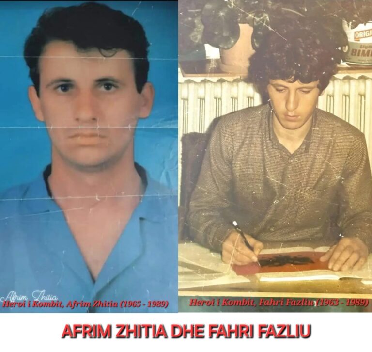 Roli i Afrim Zhitisë dhe Fahri Fazliut në organizimin e demonstratave të tetorit e nëntorit 1989
