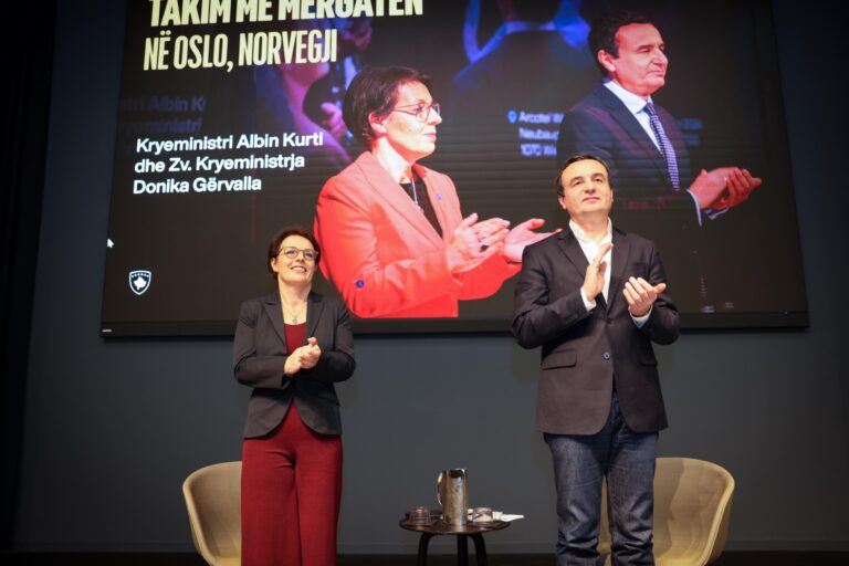 Albin Kurti në Oslo: Kujdesemi të jemi ura që i shton lidhjet e mërgatës me vendin tonë