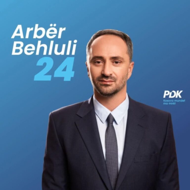 Arbër Behluli, portreti i një deputeti të ardhshëm nga Partia Demokratike e Kosovës, që i përfaqëson interesat e mbarë vendit