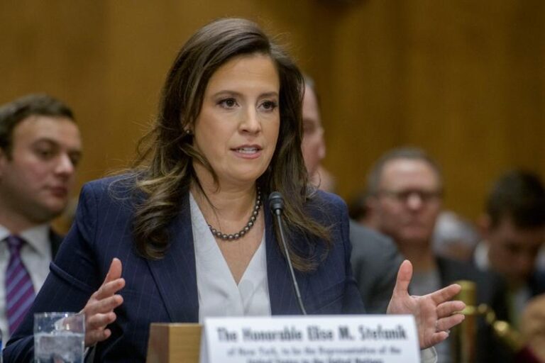 E përzgjedhura e Trump për ambasador në OKB, Elise Stefanik: Izraeli ka “të drejtën biblike” në Bregun Perëndimor