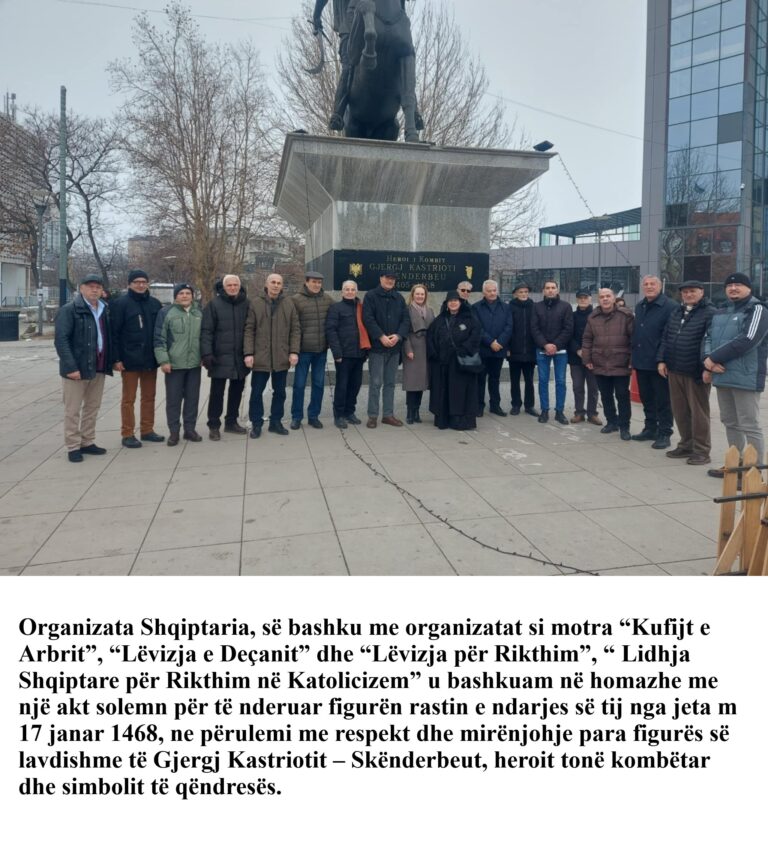 Homazh e përkujtim për Kryeheroin Gjergj Kastrioti