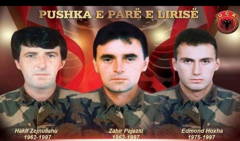 Kosova përkujton heronjët Zahir Pajaziti, Hakif Zejnullahu e Edmond Hoxha në 28 vjetorin e rënies