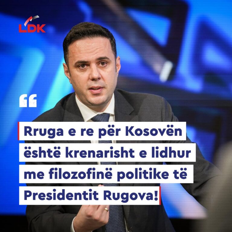 “Rruga e Re” e dërgoj në theqafje LDK-në!