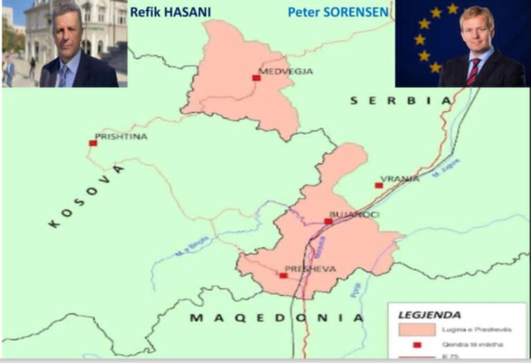 Peter Sorensen, emisari i BE-së, do të duhej trajton diskriminimin e krahinës shqiptare në Serbi